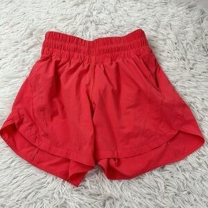 Lululemon Track That Mid-Rise Lined Short 5" Pale Raspberry